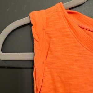 Vibrant Orange Women's Muscle Tee